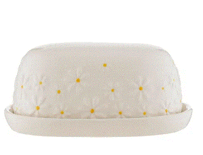 Price & Kensington Daisy Butter Dish