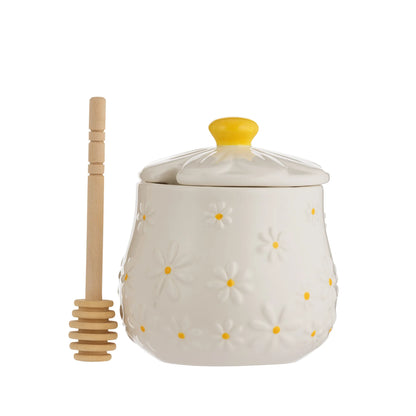 Price & Kensington  Daisy Honey Pot & Drizzler