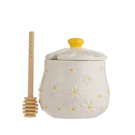 Price & Kensington  Daisy Honey Pot & Drizzler