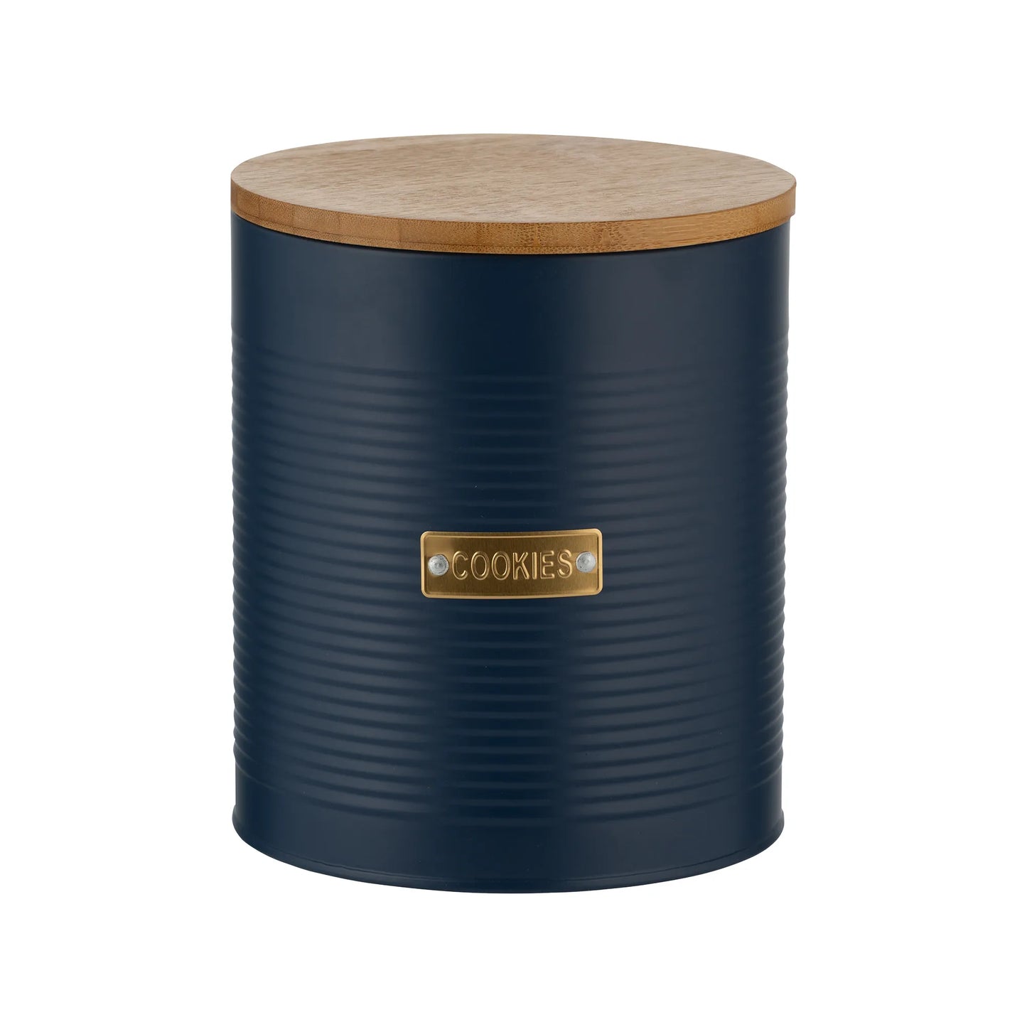 Typhoon Otto Navy Cookie Storage Jar