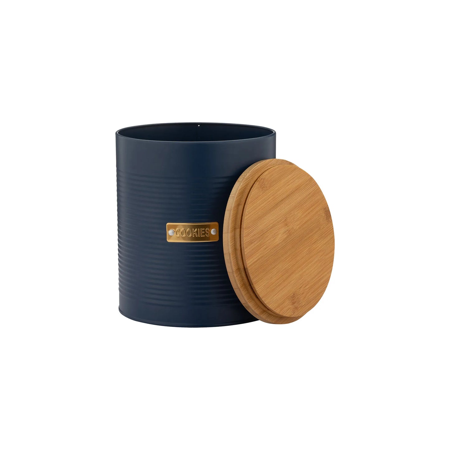 Typhoon Otto Navy Cookie Storage Jar