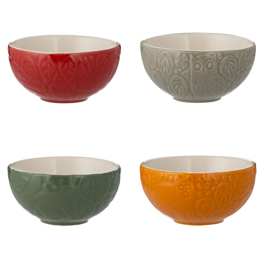 Mason Cash In The Forest Multi Coloured Set of 4 Mini Bowls