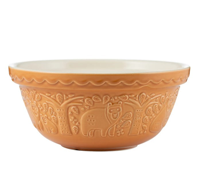 Mason Cash In The Forest Bear Ochre Mixing Bowl 24cm