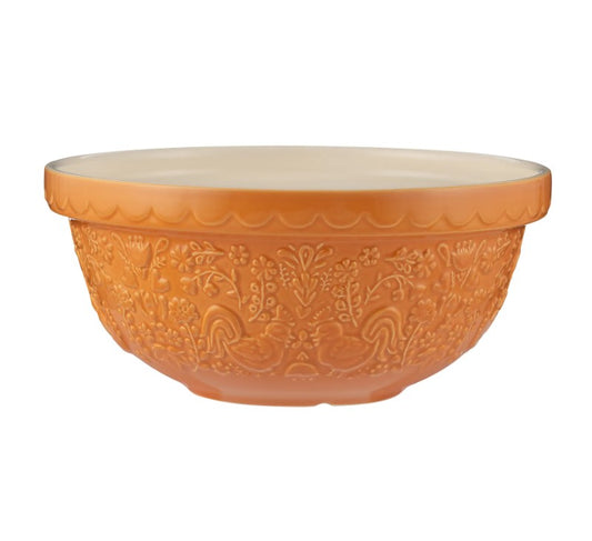 Mason Cash Home To Roost Orange Mixing Bowl 24cm