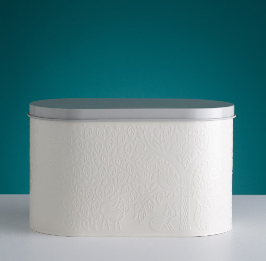 Mason Cash In The Forest Grey & Cream Bread Bin