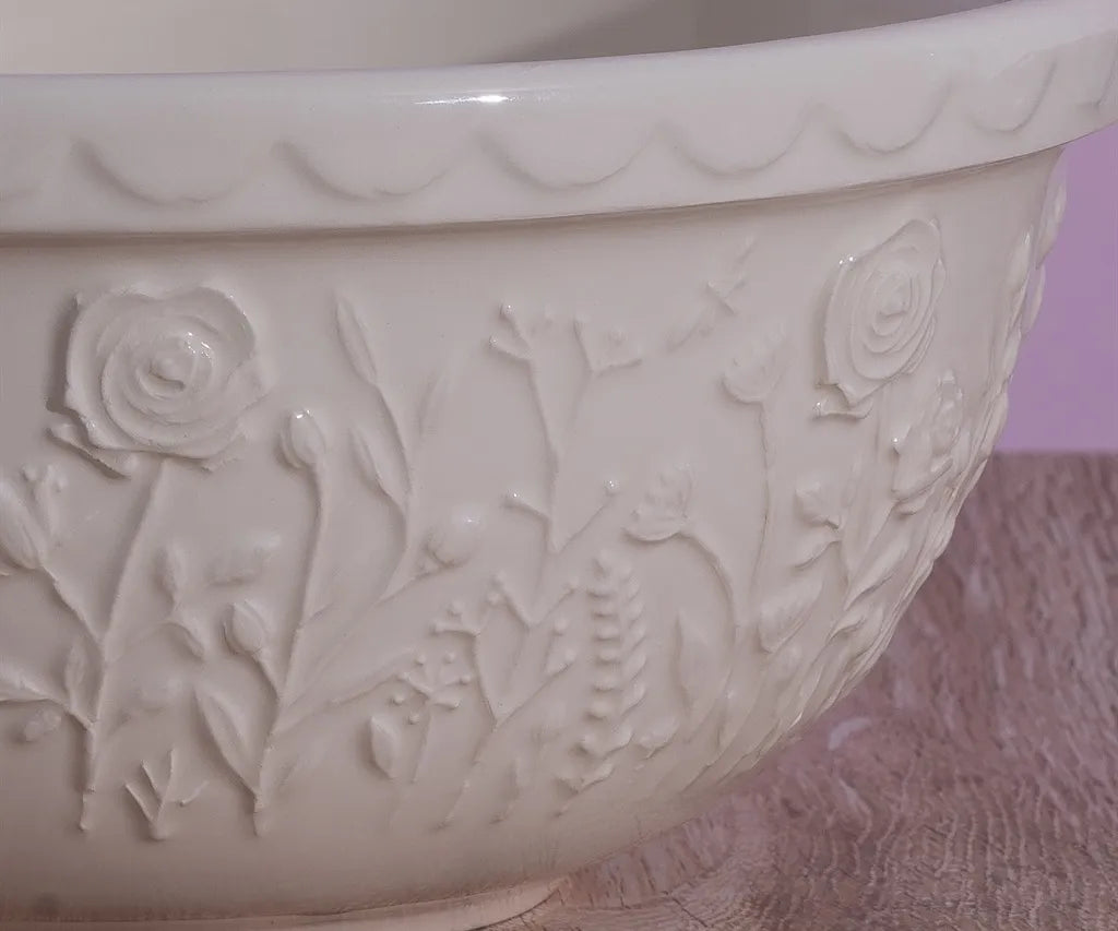 Mason Cash In The Meadow S12 Cream Rose Mixing Bowl 29cm