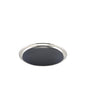 Non Slip Stainless Steel 12" Round Tray 300mm, Elegant Serving Tray, Bar, Hotels
