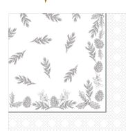 40cm 3ply Aspen Serviettes - Pack of 100