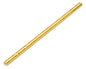 5.5" Gold Paper Cocktail Sip Straws 5mm Per 250