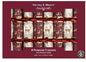 12.5" Premium Burgundy Deer Christmas Crackers - Pack of 8