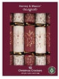 14" Burgundy Joy Christmas Crackers - Pack of 10