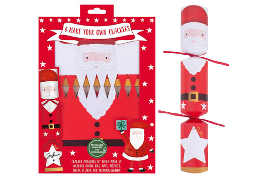 Make Your Own Santa Christmas Crackers Per 6