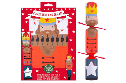 Make Your Own Nutcracker Christmas Crackers Per 6