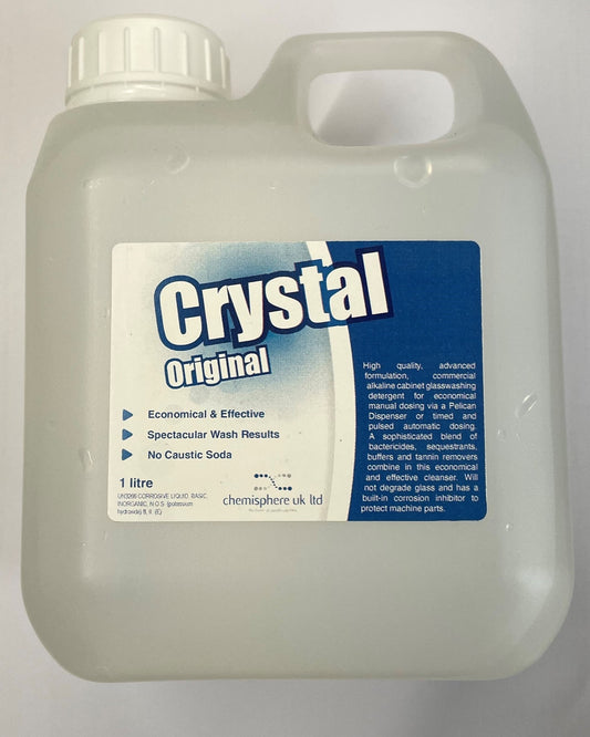 CRYSTAL Original Glasswash Detergent 1 Litre