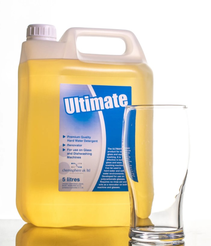 Ultimate Glasswash/Dishwash Renovate Detergent 5 Litre