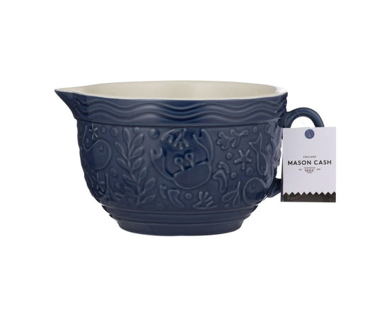 Mason Cash Nautical Navy Blue Batter Bowl