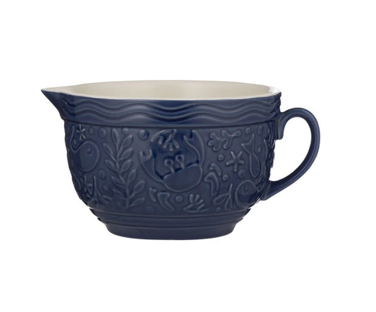 Mason Cash Nautical Navy Blue Batter Bowl