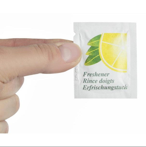 Small Freshening Hand Wipes Per 1000