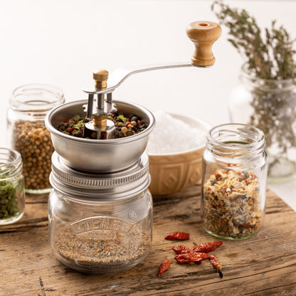 Kilner Glass Seasoning Grinder Set