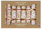 12.5" Gold Foliage Christmas Crackers - Pack of 8