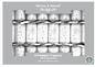 12.5" Premium Silver Snowflake Christmas Crackers – Pack of 8