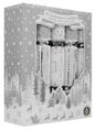 12" Silver Snowflake Christmas Crackers - Pack of 10