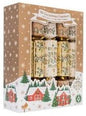 12" Gold Foliage Christmas Crackers - Pack of 10