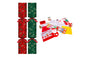 11'' Eco Red & Green Holly Christmas Catering Crackers Per 50
