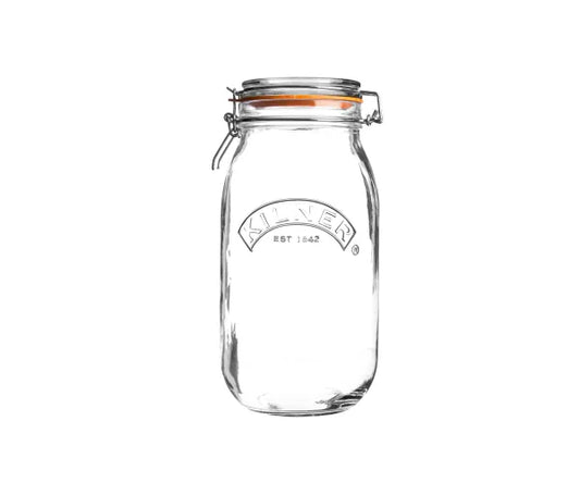 Round Kilner Cliptop jar 2 litre