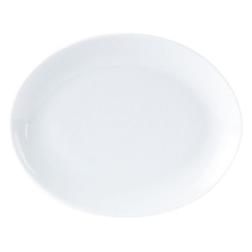 Porcelite 28cm  11" Oval Plate