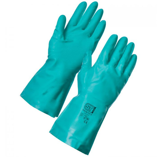 Nitrile Blue N15  Gloves Size 9