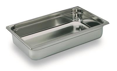 Bourgeat Stainless Steel Full Size Gastronorm Pan 20mm 1/1 full size. 20mm deep. 3 litre capacity.