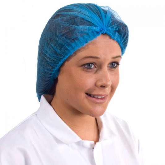 Blue Mop Caps