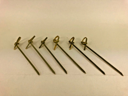 Bamboo Looped Skewer 90mm Per 100