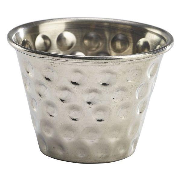 2.5oz Stainless Steel Hammered Ramekin