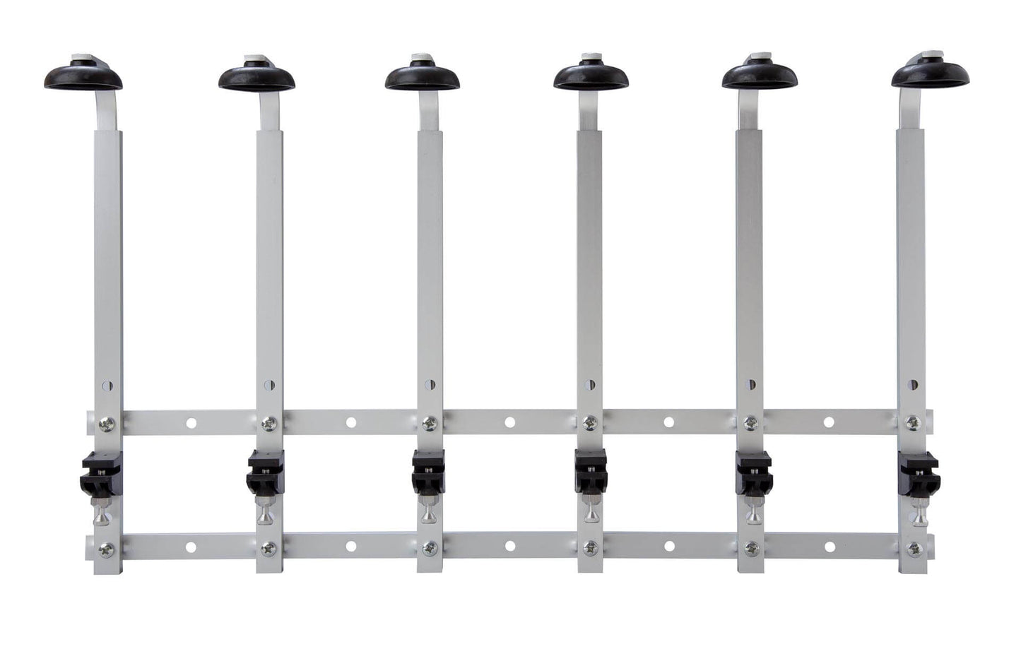 Wall 6 Bottle Bracket Set with 6 x 25ml optic spirit measures