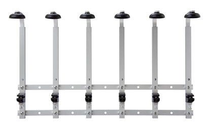 Wall 6 Bottle Bracket Set with 6 x 25ml optic spirit measures