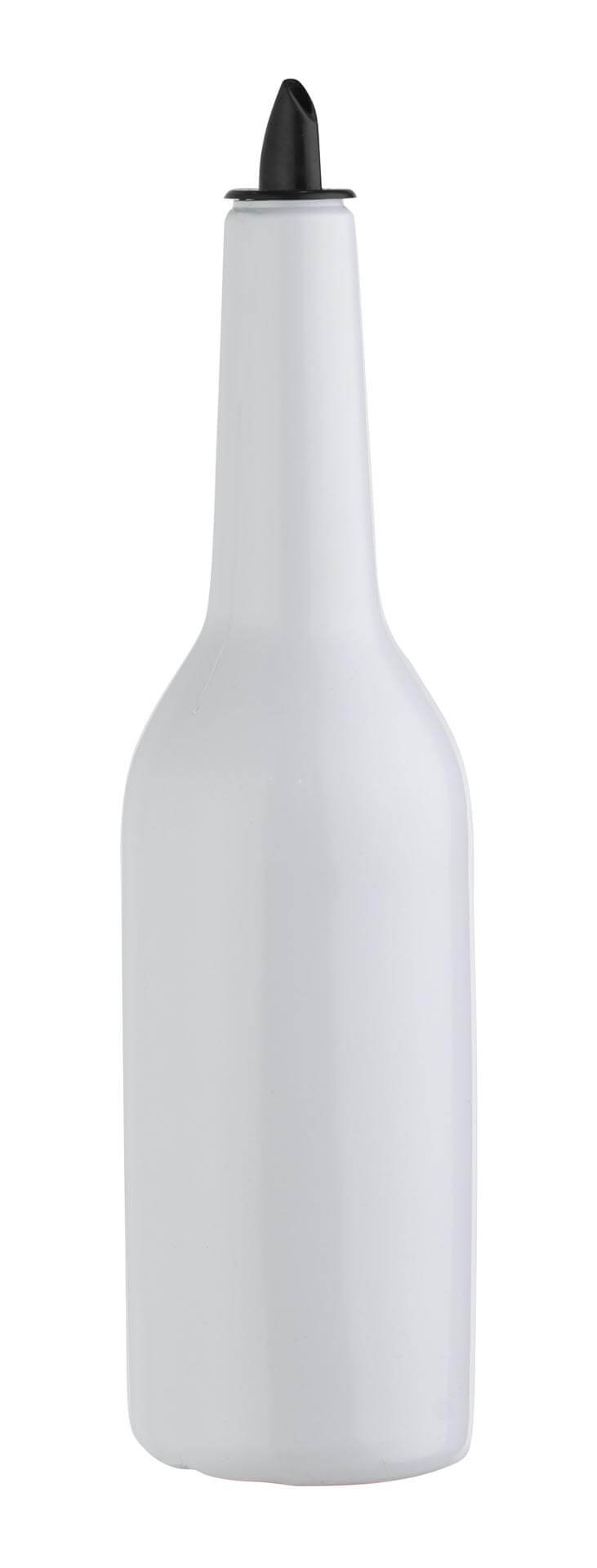 White Plastic Flair Bottle - 750ml