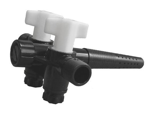 Abbot Double Plastic Tap 3/4" BSP Thread