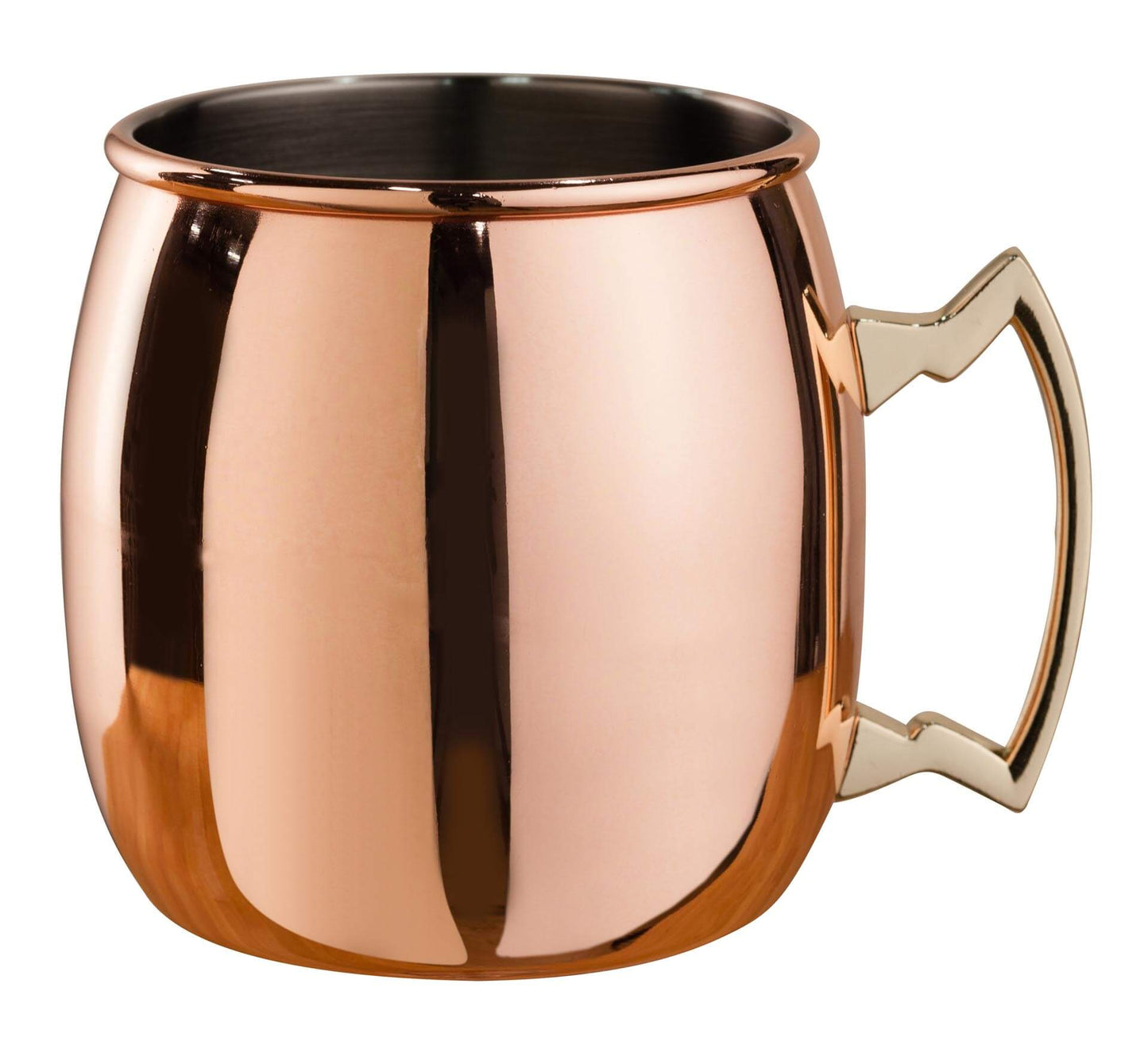 Mezclar Copper Plated Curved Moscow Mule Mug 500ml