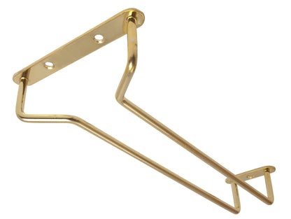 16" Brass Glass Hanger