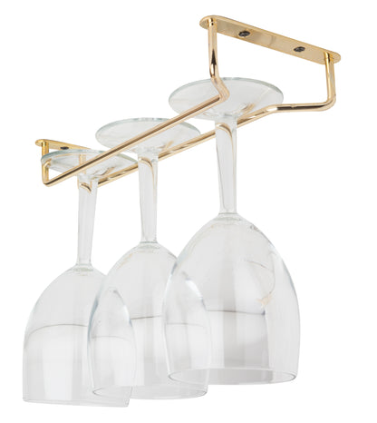10" Brass Glass Hanger