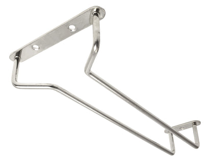 10" Chrome Glass Hanger