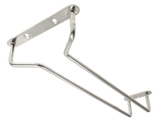 10" Chrome Glass Hanger