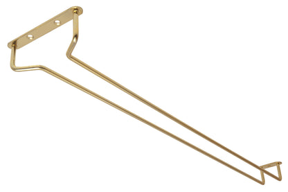 24" Brass Glass Hanger