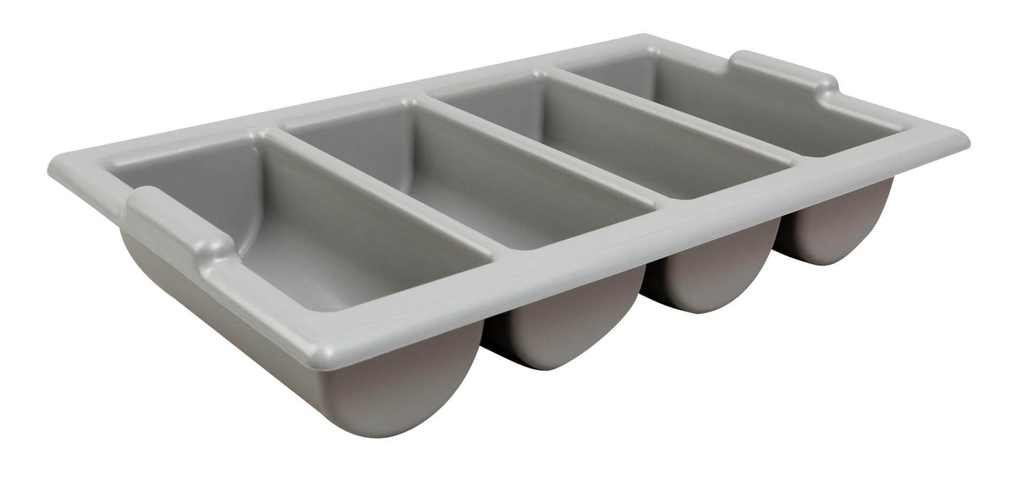 Grey Cutlery Tray 13x21"