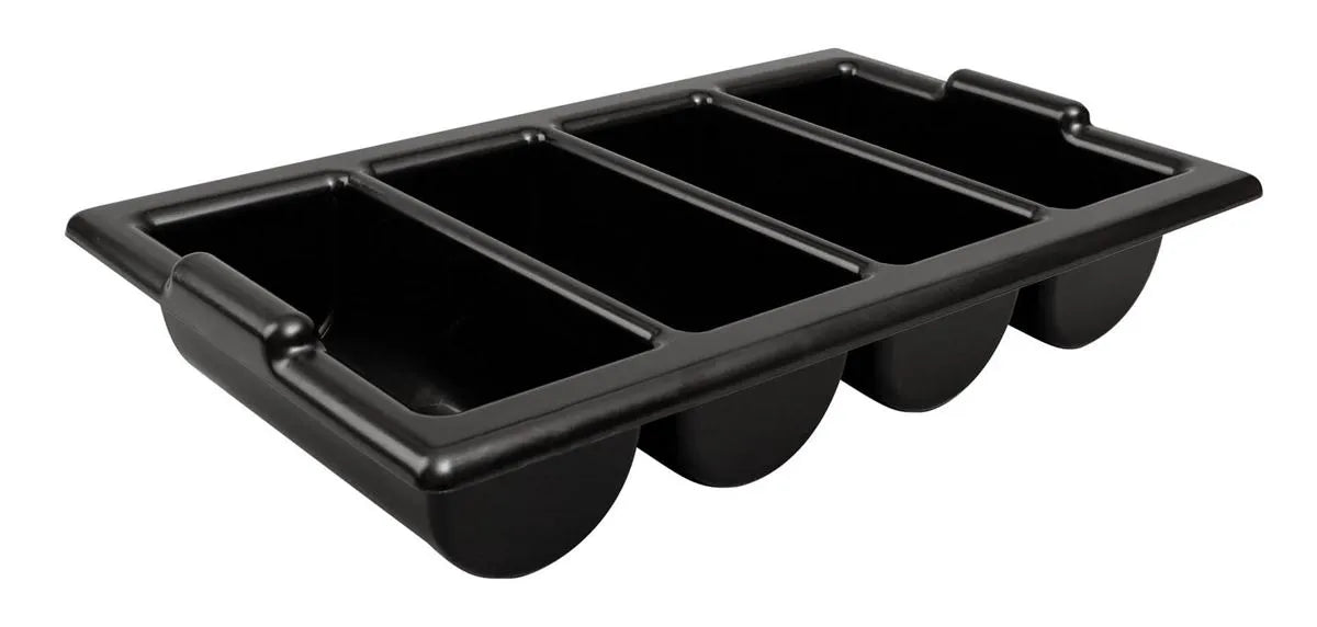 Black Cutlery Tray 13x21"