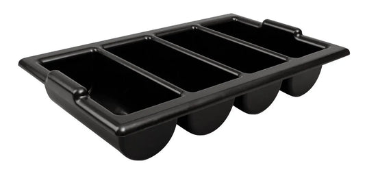 Black Cutlery Tray 13x21"