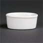 Olympia White 105mm Oval Ramekins