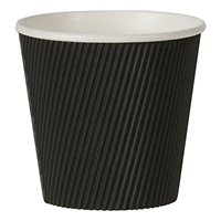 19oz Black Ripple Pot